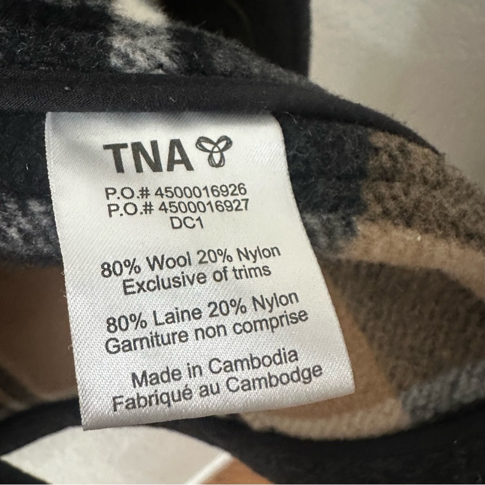 Aritzia TNA The Berkeley duffle coat - Picture 5 of 6